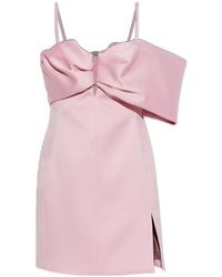 Marc Jacobs - Bow Detailed Mini Dress - Lyst