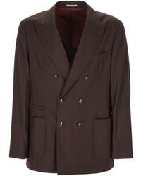 Brunello Cucinelli - Virgin-Wool Blazer - Lyst