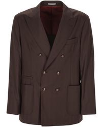Brunello Cucinelli - Virgin-Wool Blazer - Lyst