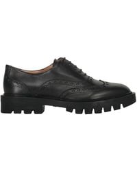 Santoni - Brogue Lug-Sole Oxford Shoes - Lyst