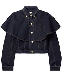 Ulla Johnson - Cape Buttoned Jacket - Lyst