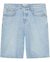 Closed - Jenica Patch-Pocket Denim Shorts - Lyst
