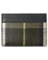 Burberry - Tall Check Card Case - Lyst