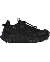 Moncler - Lace-Up Platform Sneakers - Lyst