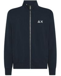 Sun 68 - Zip-Up Track Sweatshirt - Lyst