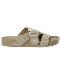 Loewe - Open-Toe Slippers - Lyst