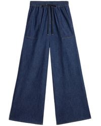7 For All Mankind - Utility Pull On Wide Leg - Lyst