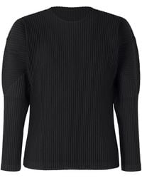 Issey Miyake - Long-Sleeved T-Shirt - Lyst