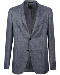 ZEGNA - Two-Button Formal Blazer - Lyst