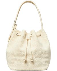Tory Burch - Textured Bucket Bag - Lyst
