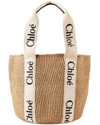 Chloé - Minimalist Straw Bag - Lyst