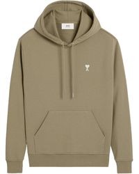 Ami Paris - Ami De Coeur Drawstring Hoodie - Lyst