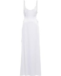 Galvan London - Bridal Pearled Cove Cutout Gown - Lyst