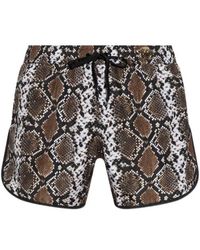 Moschino - Smiley Printed Swim Shorts - Lyst