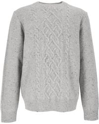 Peserico - Cable-Knit Sweater - Lyst