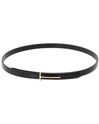 Tom Ford - Tf Embossed Leather Belt - Lyst