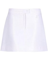 Courreges - Emblem Skirt - Lyst