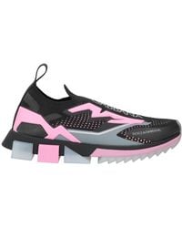 Dolce & Gabbana - Two-Tone Spliced Sneakers - Lyst