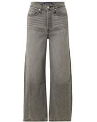 Veronica Beard - Ryder Barrel-Leg Jeans - Lyst