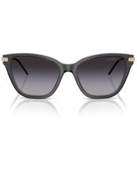 Emporio Armani - Cat Eye Frame Sunglasses - Lyst
