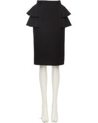 Valentino - High-Waisted Ruffled Skirt - Lyst