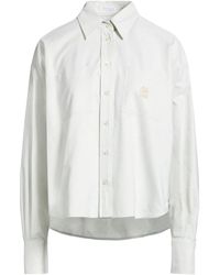 Brunello Cucinelli - Minimalist Solid Color Long-Sleeve Shirt - Lyst