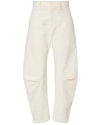 Nili Lotan - Shon Corduroy Barrel-Leg Pants - Lyst