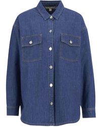 Barbour - B.Li Woodrow Denim Shirt - Lyst