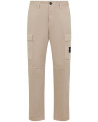Stone Island - Tapered Cargo Trousers - Lyst