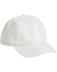 Brunello Cucinelli - Sequin-Embellished Cap - Lyst