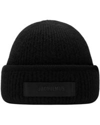Jacquemus - The Gros Grain Logo Patch Beanie - Lyst