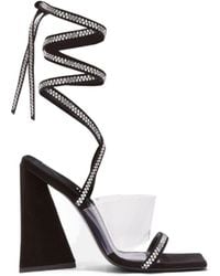 The Attico - Open-Toed High-Heeled Sandals - Lyst