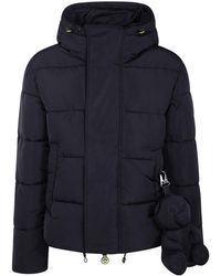 Barrow - Hooded Logo Patch Jacket - Lyst