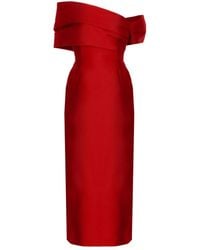 Solace London - Off Shoulder Dress - Lyst