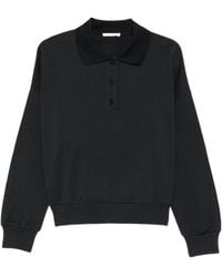 The Row - Long-Sleeve Polo Shirt - Lyst