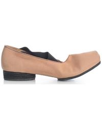 Uma Wang - Square-Toe Leather Ballerina Flats - Lyst