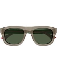 Gucci - Eyewear Square Frame Sunglasses - Lyst