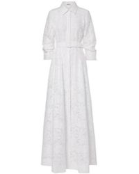 Jonathan Simkhai - Courtney Organza Jacquard Gown - Lyst