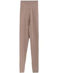 JW Anderson - Pointelle Bow Leggings - Lyst