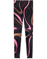 PUCCI - Marmo Print Leggings - Lyst
