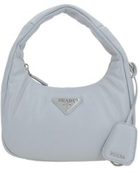 Prada - Mini Leather Top Handle Bag - Lyst