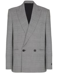 Balmain - Prince Of Wales 2-Buttons Blazer - Lyst
