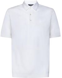 Herno - Short-Sleeved Knitted Polo Shirt - Lyst