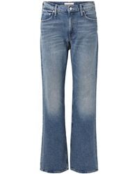 Mother - The Reifler Mid-Rise Straight-Leg Jeans - Lyst