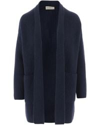 Bruno Manetti - Ribbed Knit Cardigan Jacket - Lyst