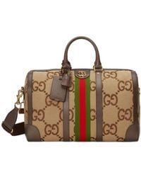 Gucci - Ophidia Gg-Print Holdall - Lyst