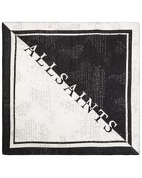 AllSaints - Pattern Scarf - Lyst
