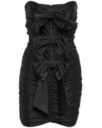 Alexandre Vauthier - Strapless Jersey Minidress - Lyst