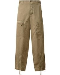 C.P. Company - Drawstring Hem Cargo Trousers - Lyst