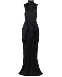 Stella McCartney - Draped Satin Gown - Lyst